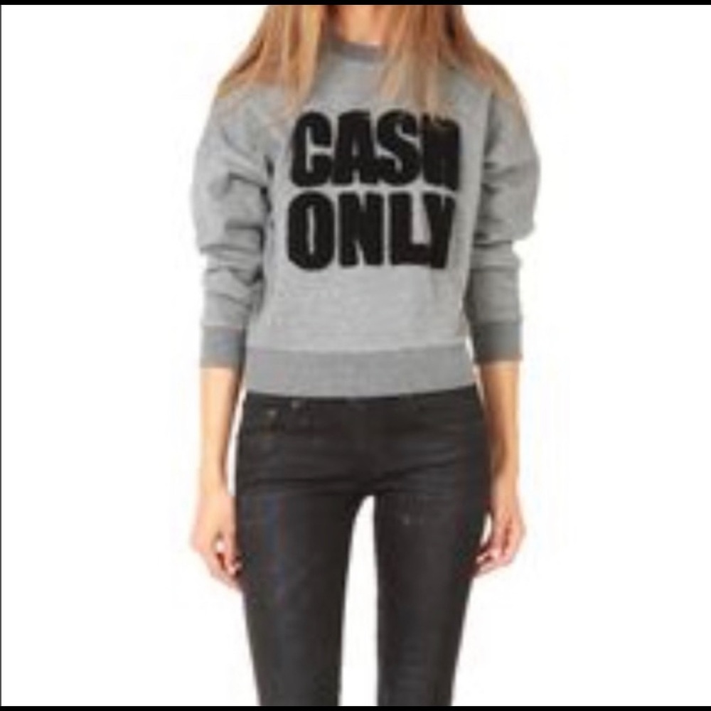 COPY - 3.1 Phillip Lim 'Cash Only' Sweatshirt